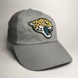 '47brand Jacksonville Jaguars 2-tone Gray Adjustable Strap Hat Cap NFL NWOT